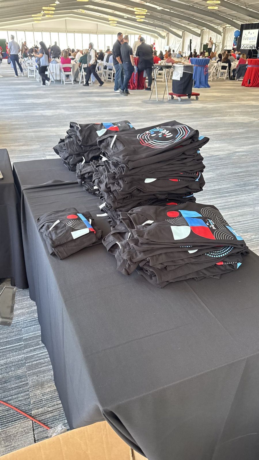 Live event printing at a Portland festivals & concerts event